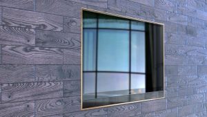 In wall - Contact Us! - Designed for those installs where recessed discretion is required! Most t.v.s ar
